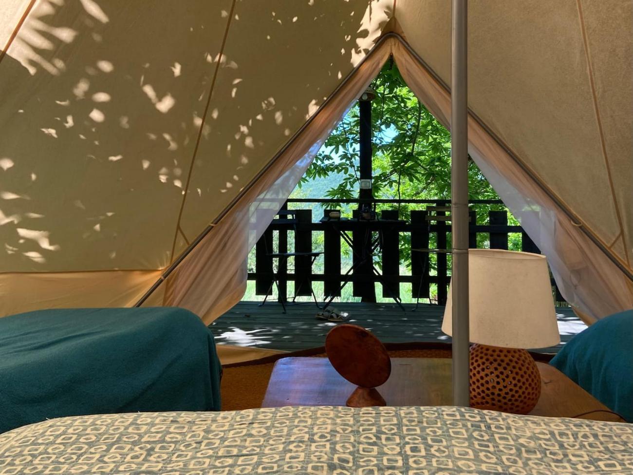 Podere Di Maggio - Glamping Tent 2 Санта-Фьора Экстерьер фото