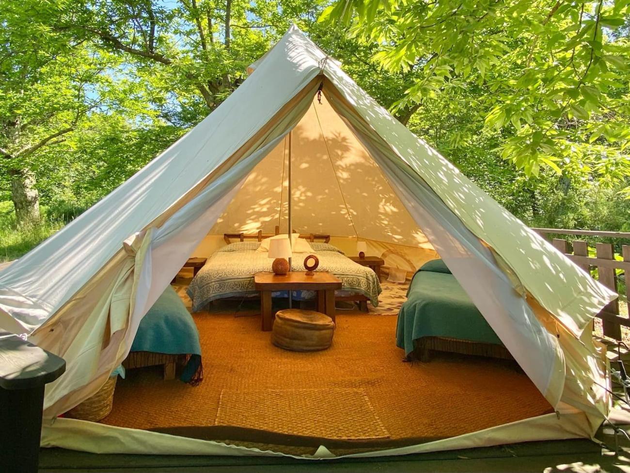 Podere Di Maggio - Glamping Tent 2 Санта-Фьора Экстерьер фото